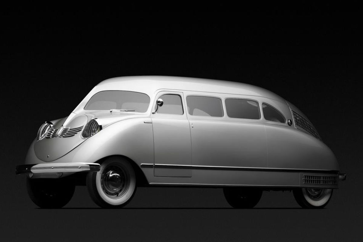 Stout Scarab; world’s first minivan at Hampton Court Concours of Elegance